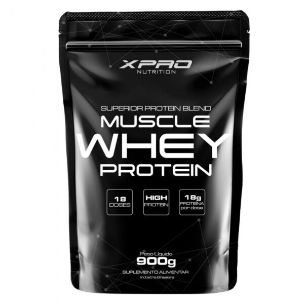 100% Whey Protein Concentrate Refil (900g) - Sabor: Caramelo Salgado